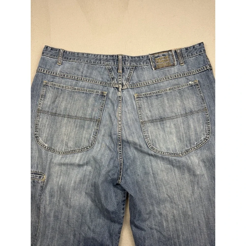 Vintage Marithe Francois Girbaud Jean Shorts Mens Size 42 Baggy